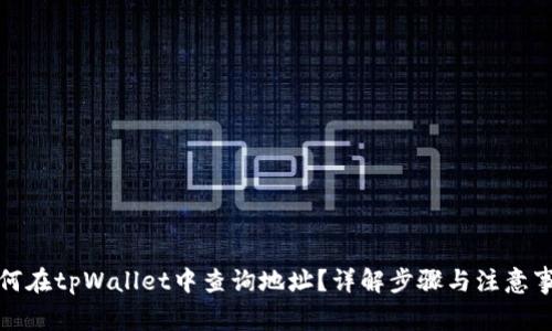 如何在tpWallet中查询地址？详解步骤与注意事项